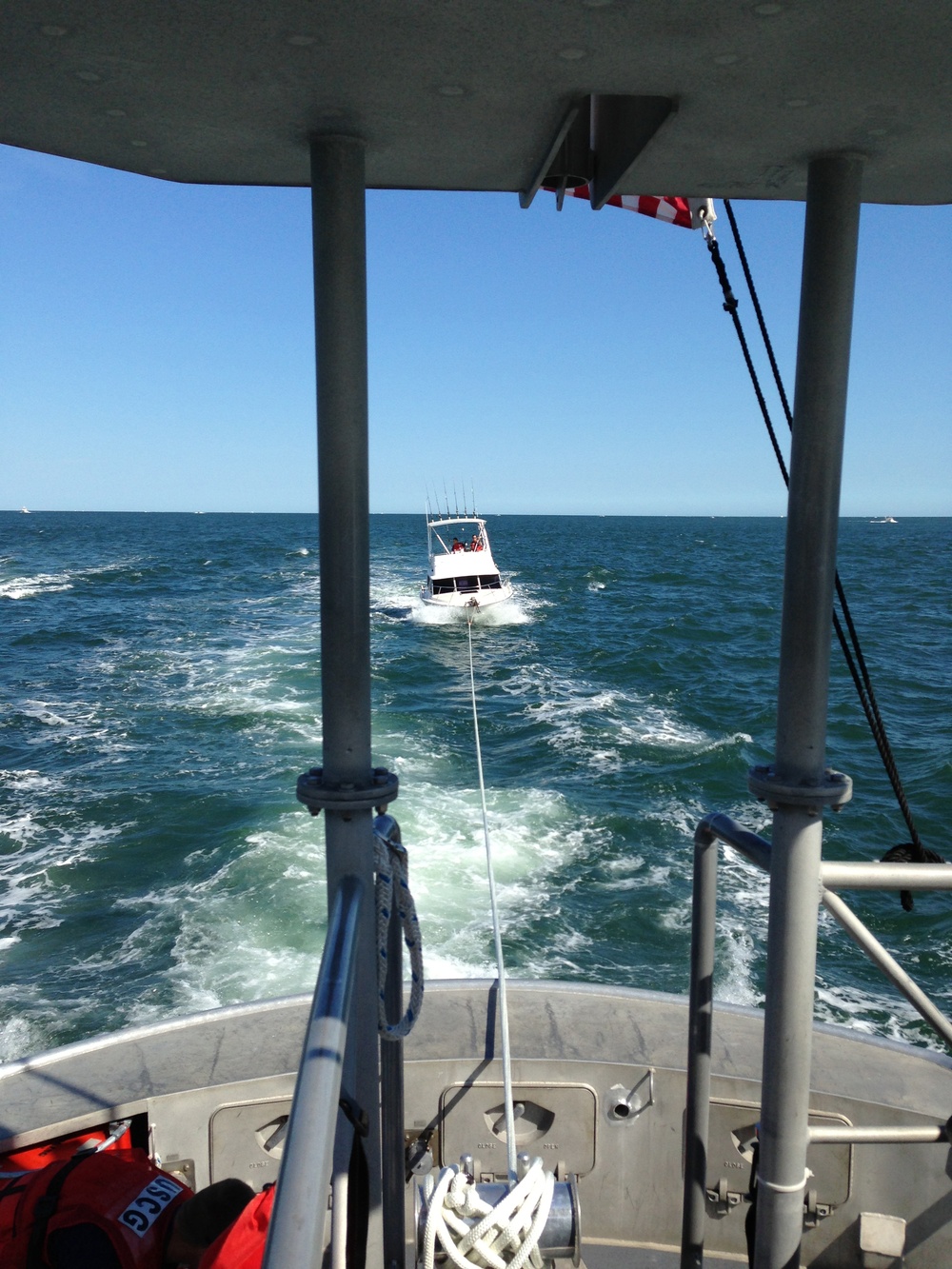 Coast Guard responds to vessel taking on water off Montauk
