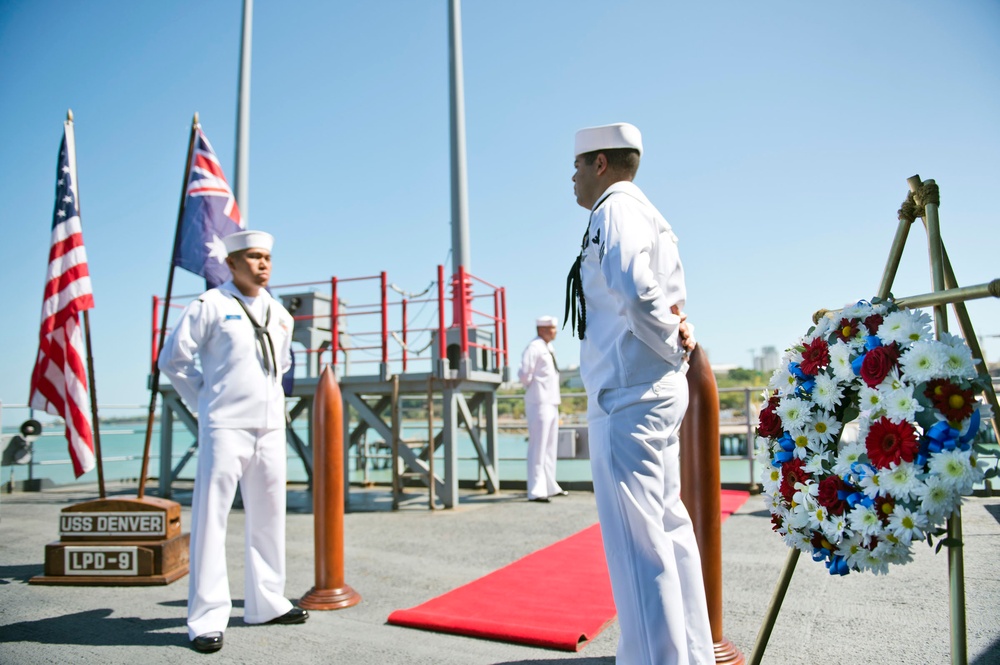 USS Denver operations