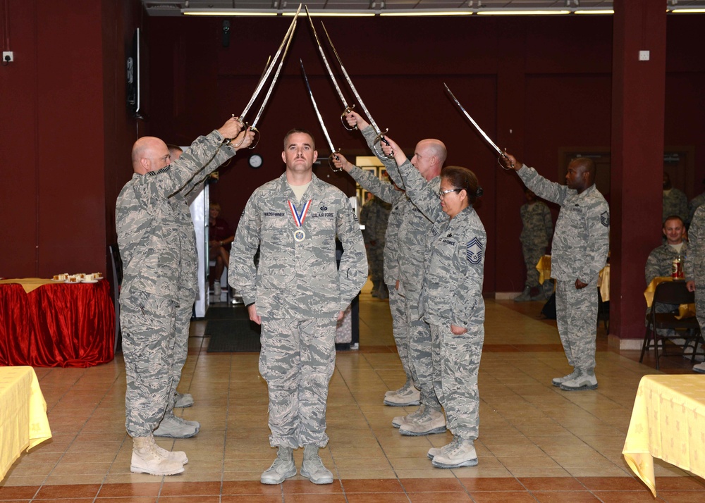 Deployed airmen join highest enlisted tier