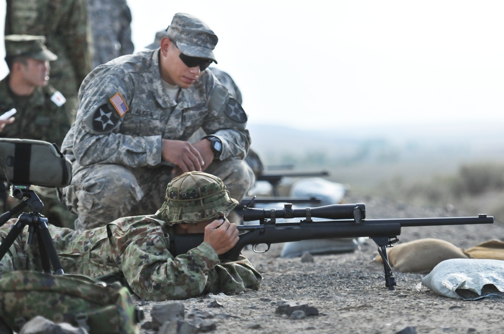 American, Japanese snipers train on common ground