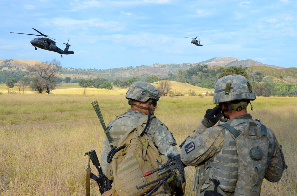 Mixed infantry squad mirrors National Guard make-up