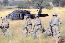 Mixed infantry squad mirrors National Guard make-up