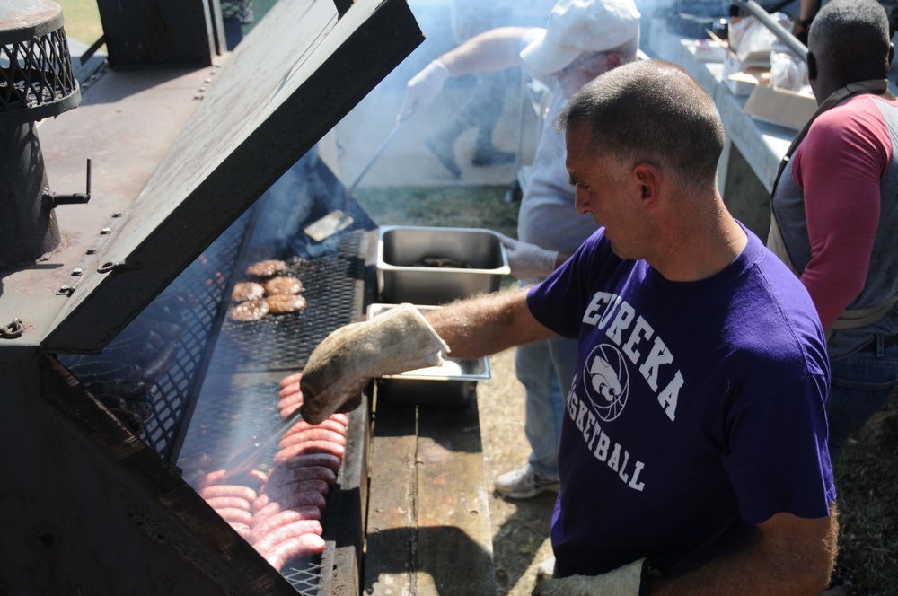 Families show support for their guardsmen at 157th’s annual picnic