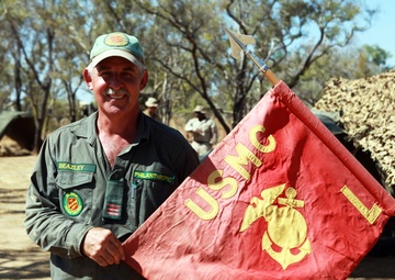 Sallyman raises morale in field