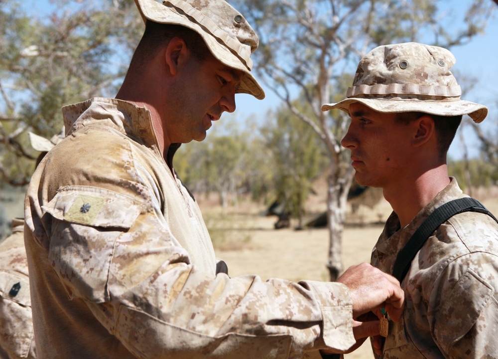 Marines awarded NAMs for Exercise Koolendong efforts