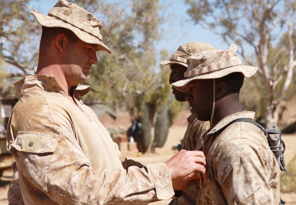 Marines awarded NAMs for Exercise Koolendong efforts