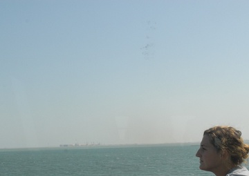 Medic on deck: Ohio soldier experiences life at sea