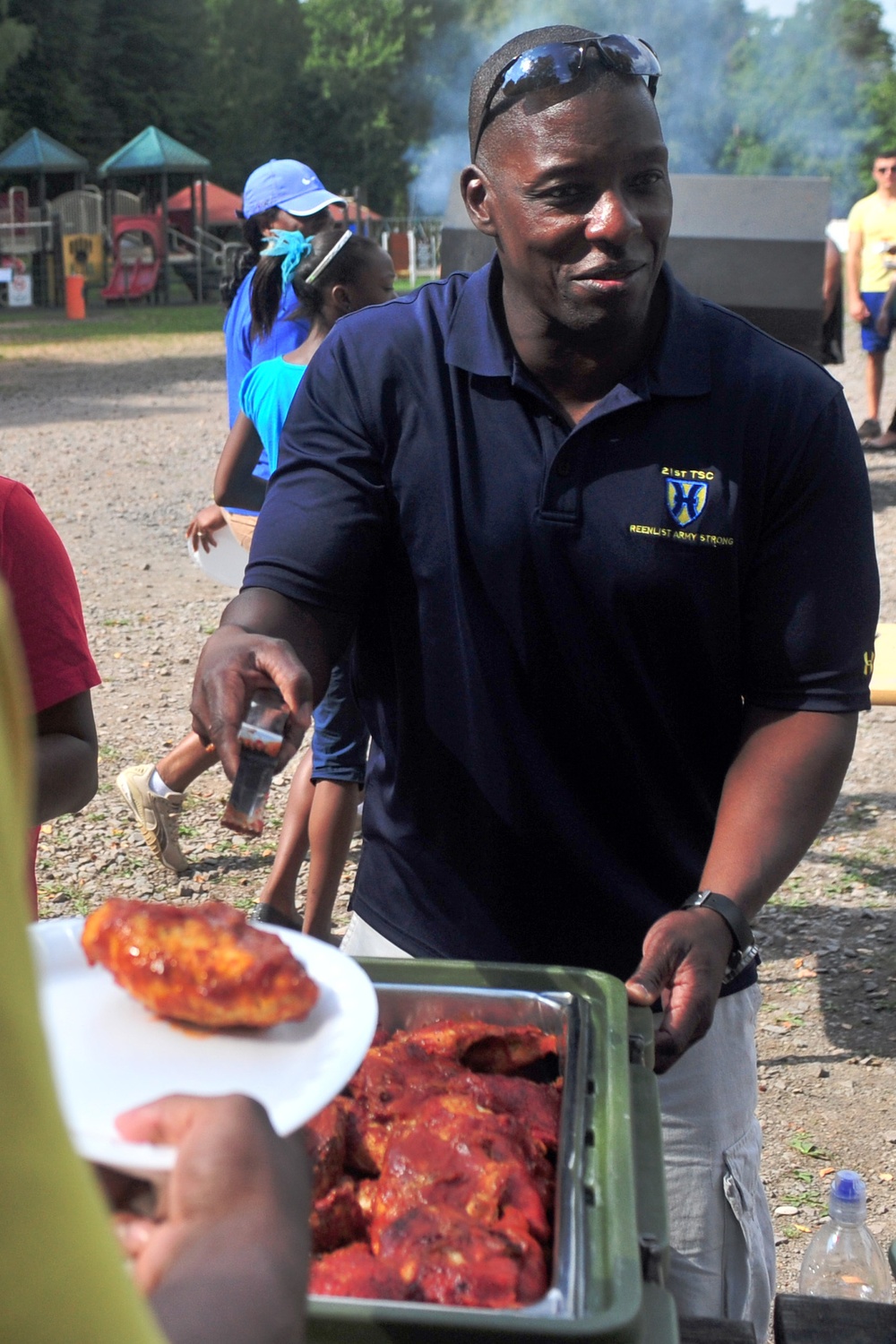 ‘Always ready’ soldiers, families enjoy food, fun during organizational day