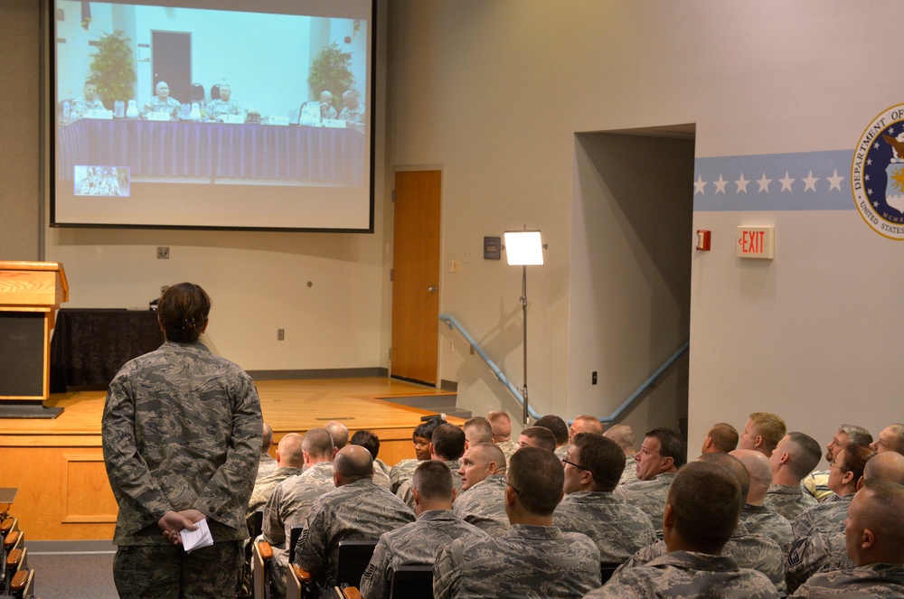 Gen. Grass addresses Air, Army training centers in live, virtual town hall