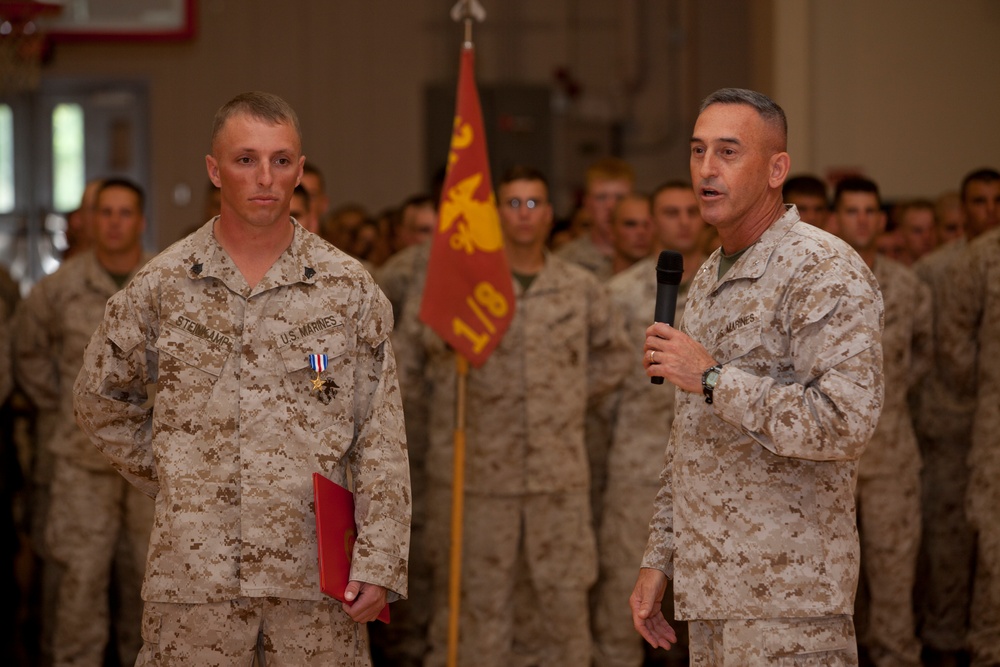 Sgt. Steinkamp Silver Star