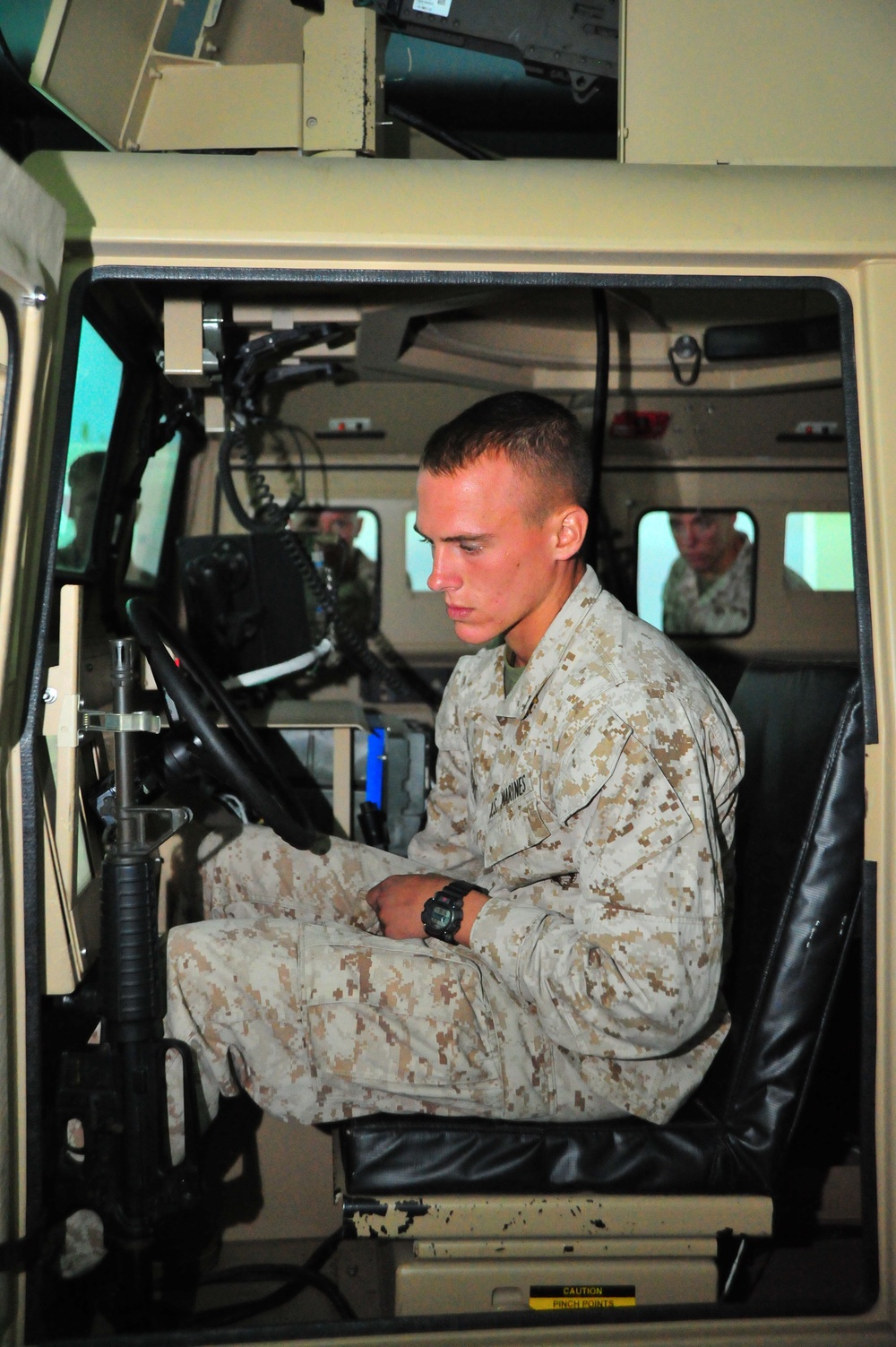 FAST Marines train to support Marine Security Guards