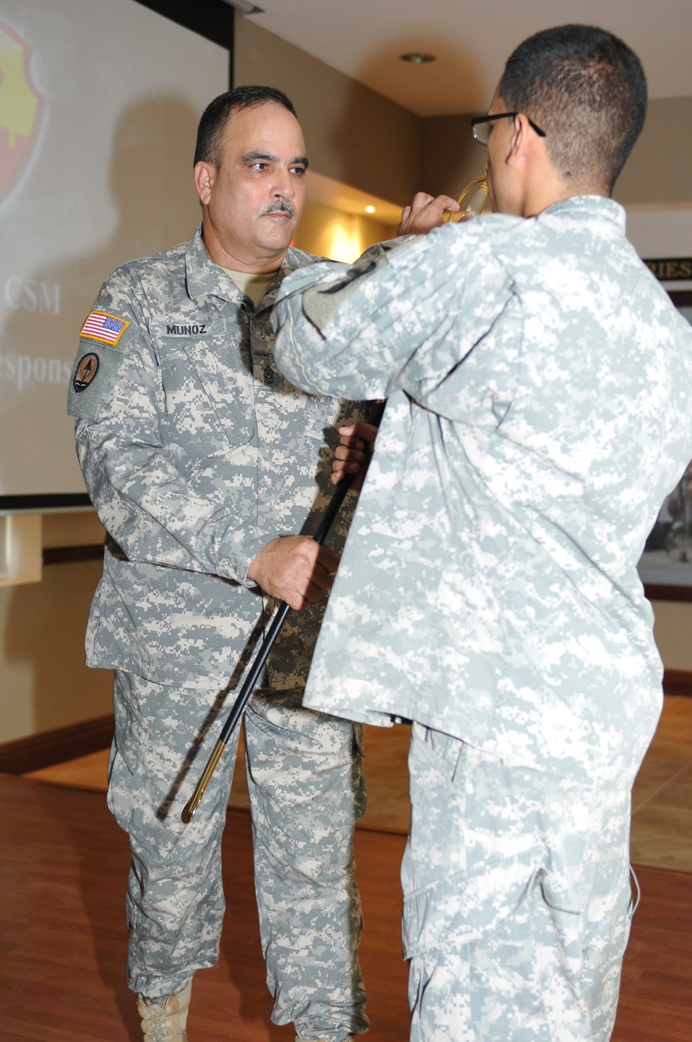 Army Reserve-Puerto Rico has a new command sergeant major