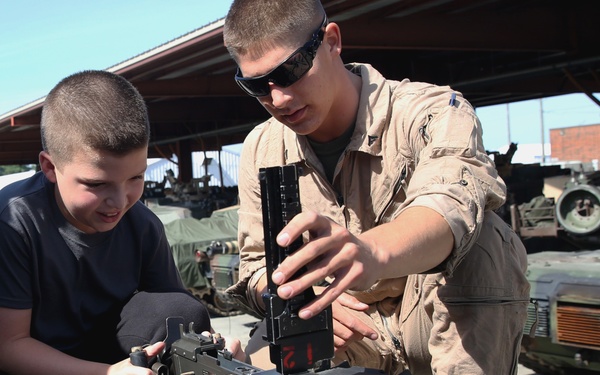 2nd Tanks welcomes honorary member