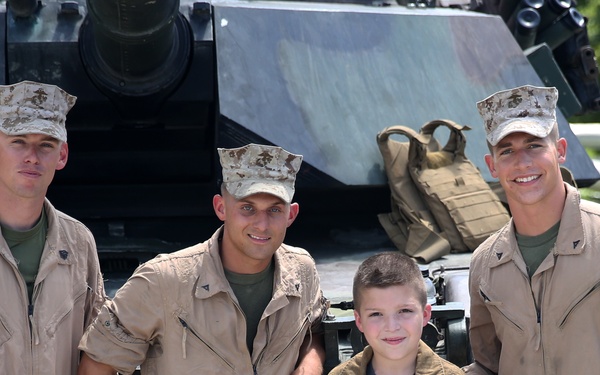 2nd Tanks welcomes honorary member