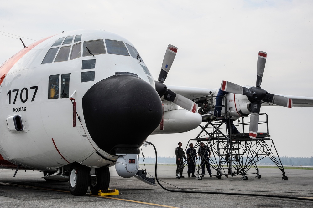 Iceman Team supports Coast Guard mission to Arctic