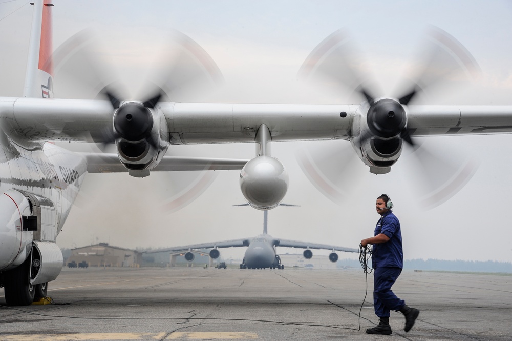 Iceman Team supports Coast Guard mission to Arctic