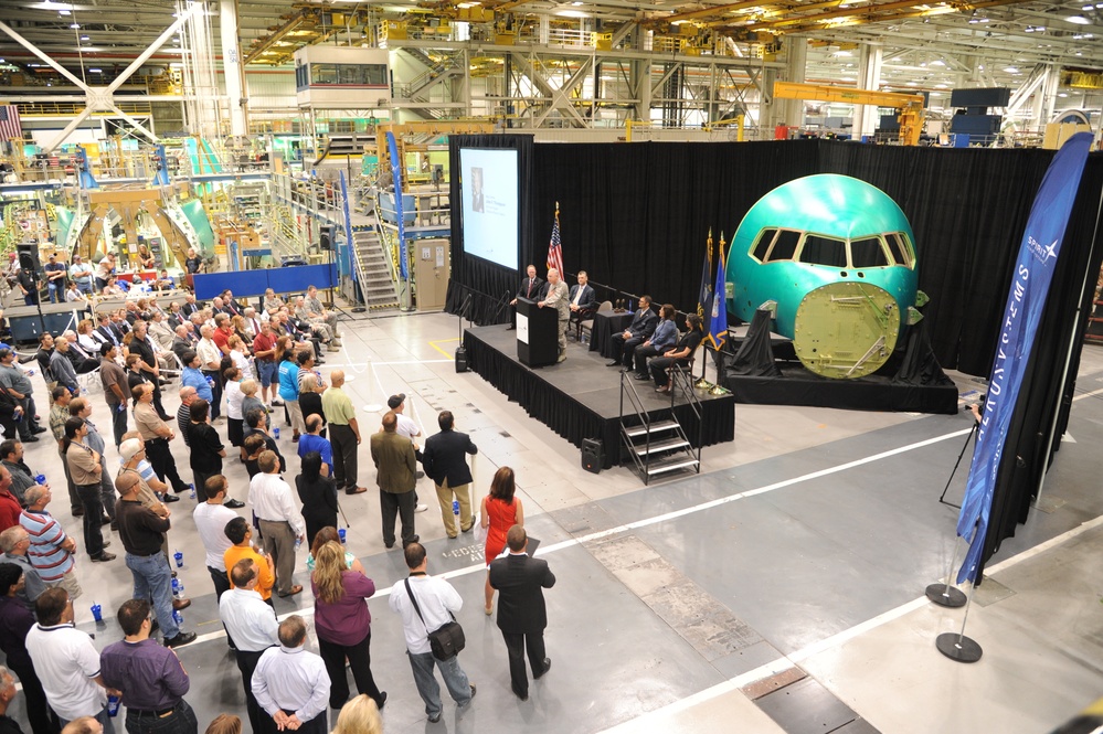 Spirit rolls out KC-46A selection