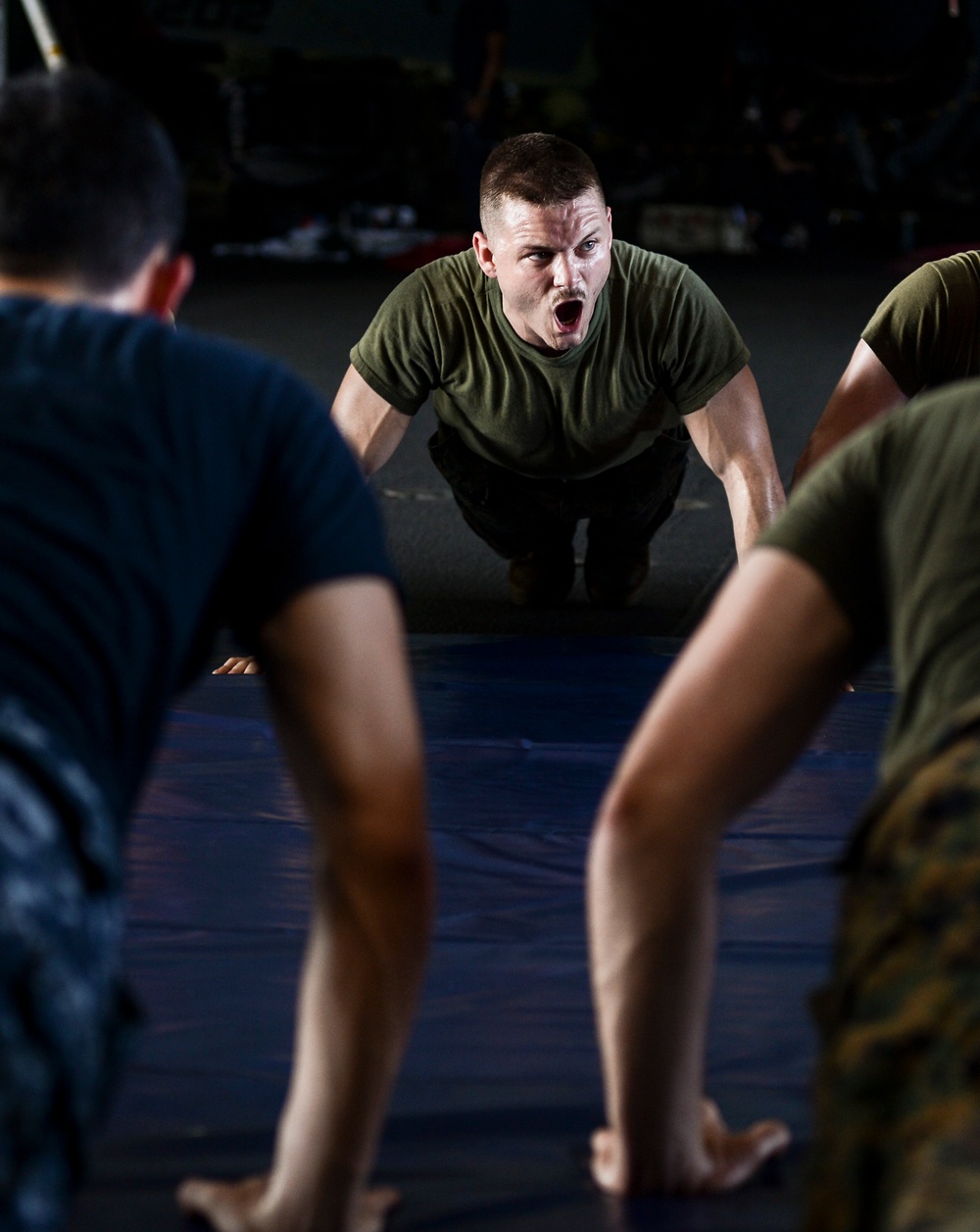 Marine Corps Martial Arts Program training