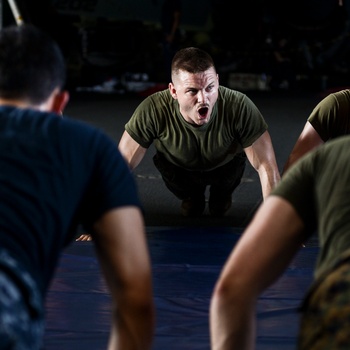 Marine Corps Martial Arts Program training