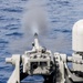 Sailors conduct 25mm cannon live-fire exercise