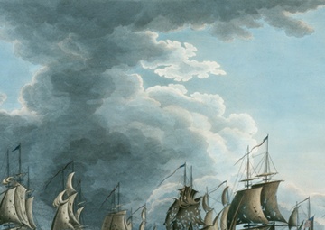 Battle of Lake Erie painting