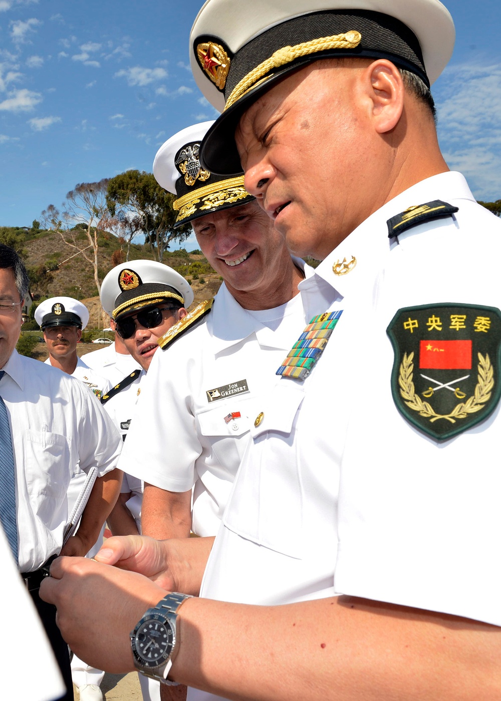 CNO meets with Chinese commander