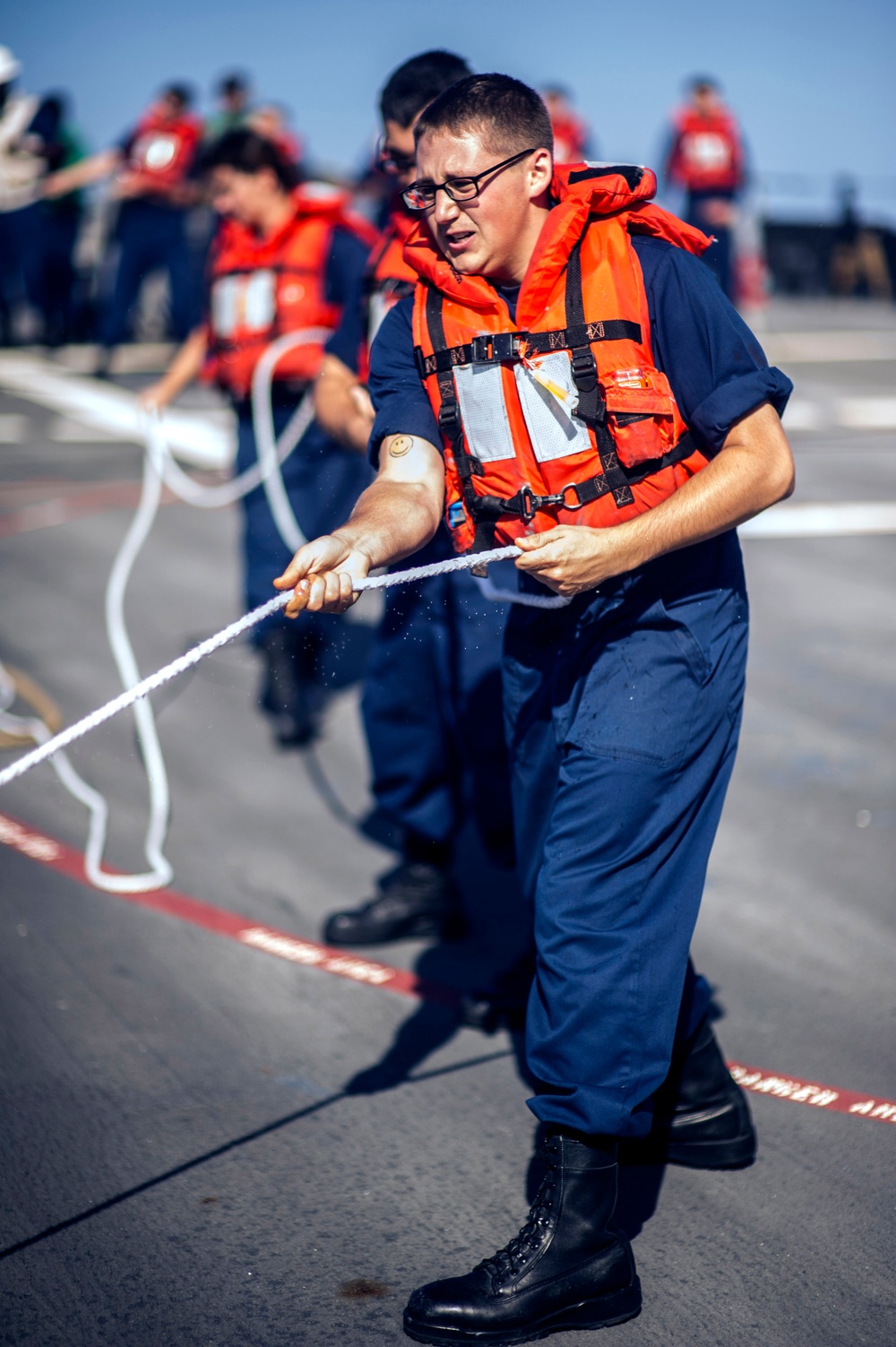USS Barry activity