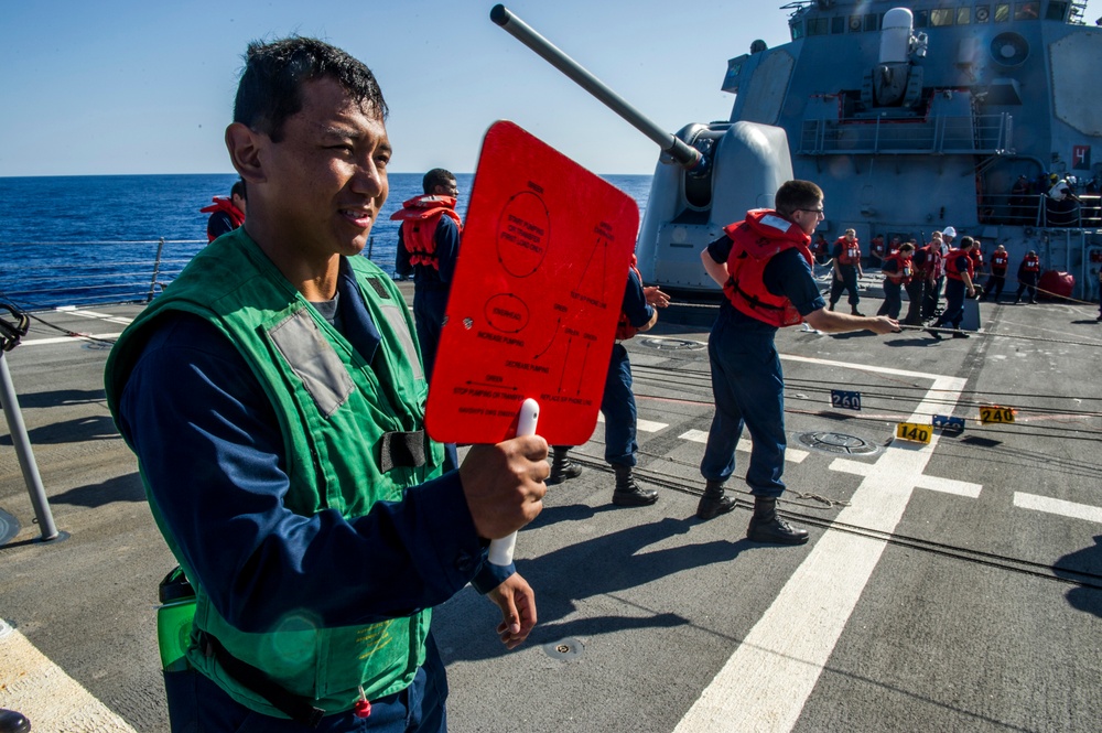 USS Barry activity