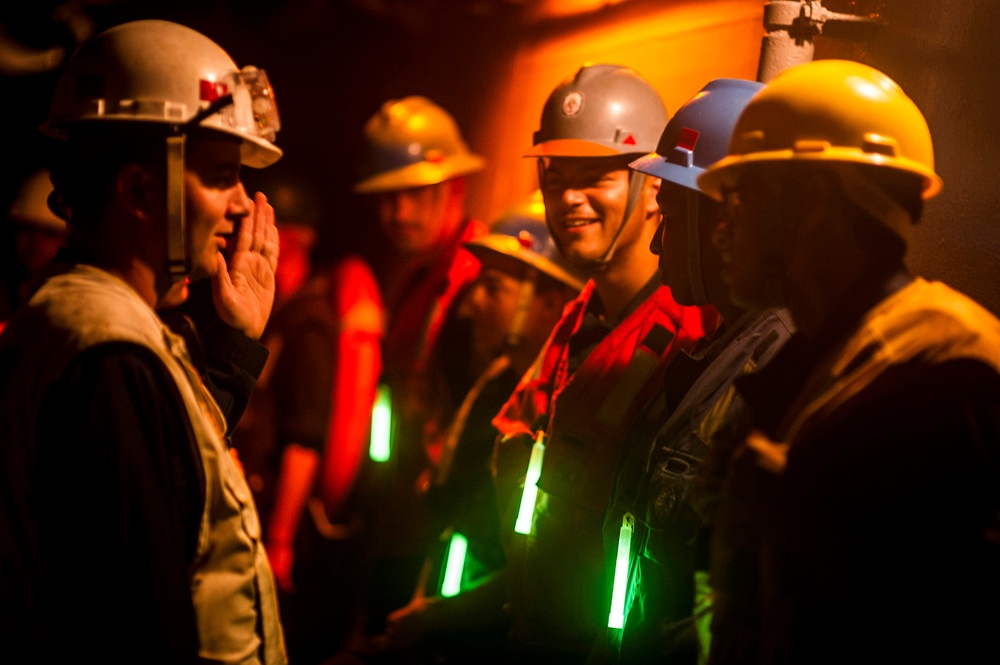 USS Barry activity