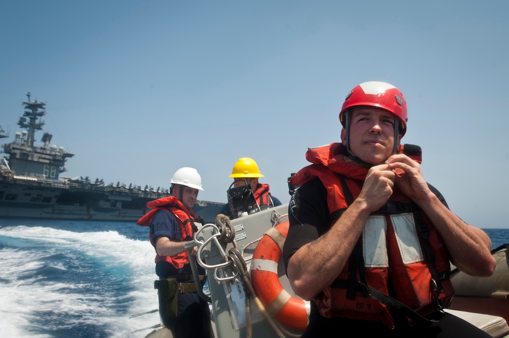 USS Nimitz action