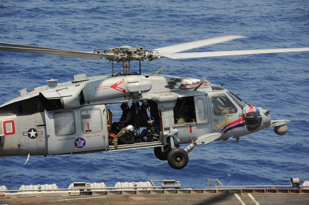USS Nimitz action