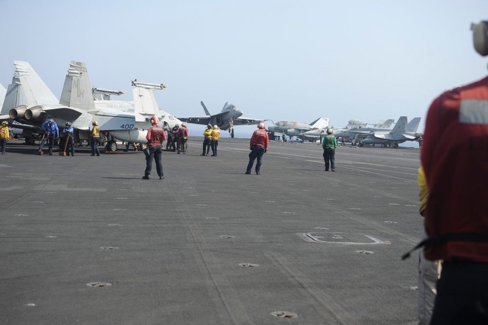 Nimitz flight operations