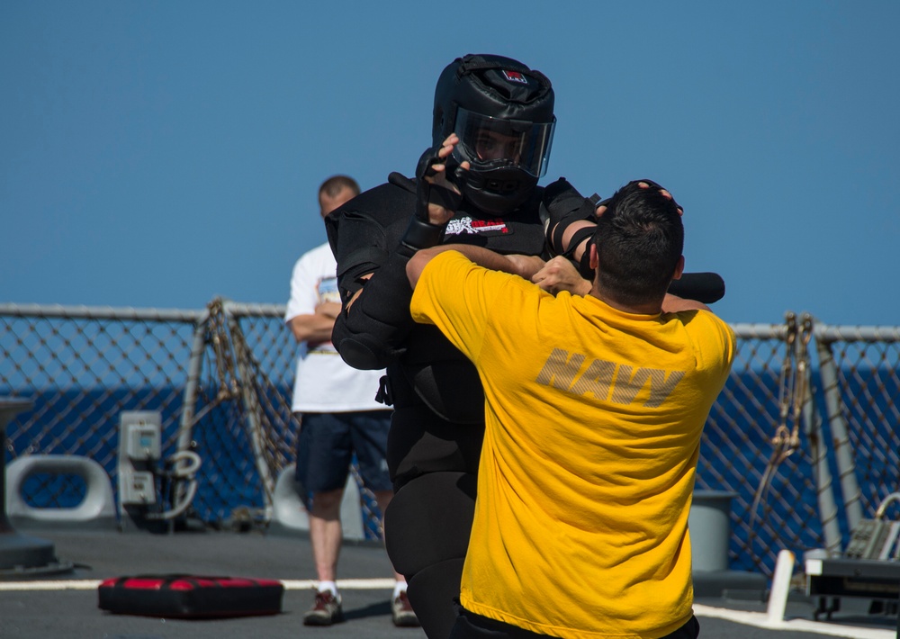 USS Stout action