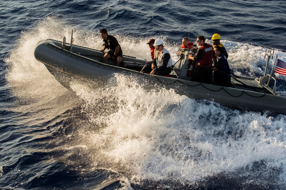 USS Barry activity