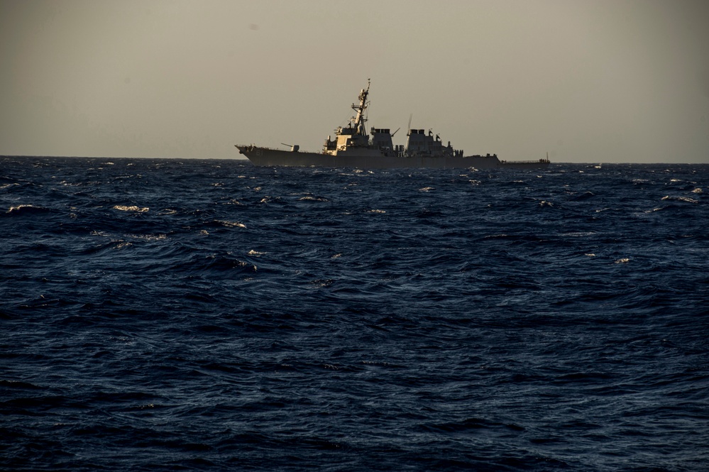 USS Barry activity