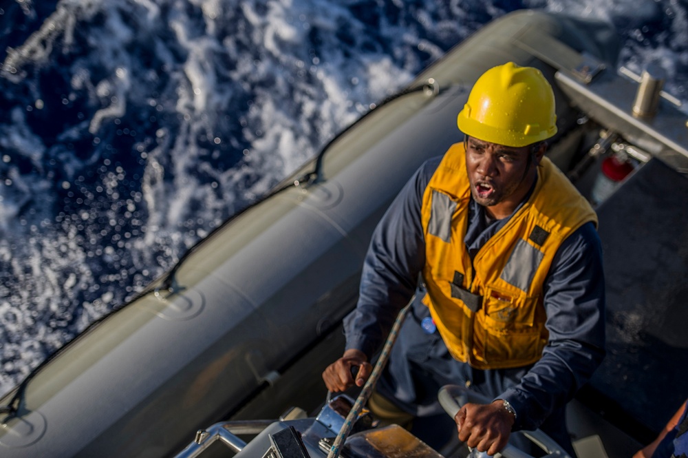 USS Barry activity