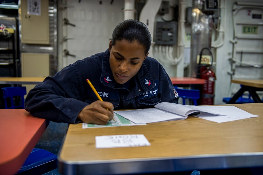 USS Barry activity