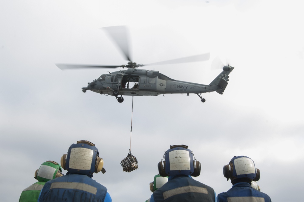 USS Harry S. Truman replenishment at sea