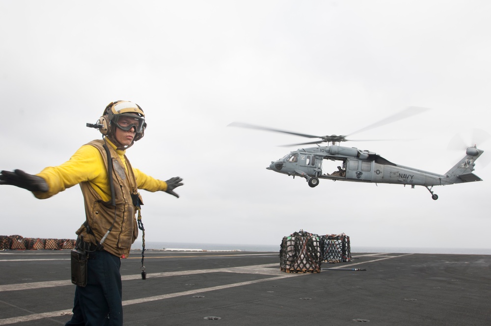 USS Harry S. Truman replenishment at sea