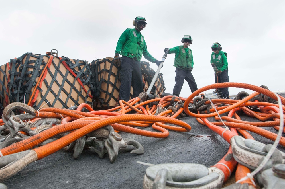 USS Harry S. Truman replenishment at sea