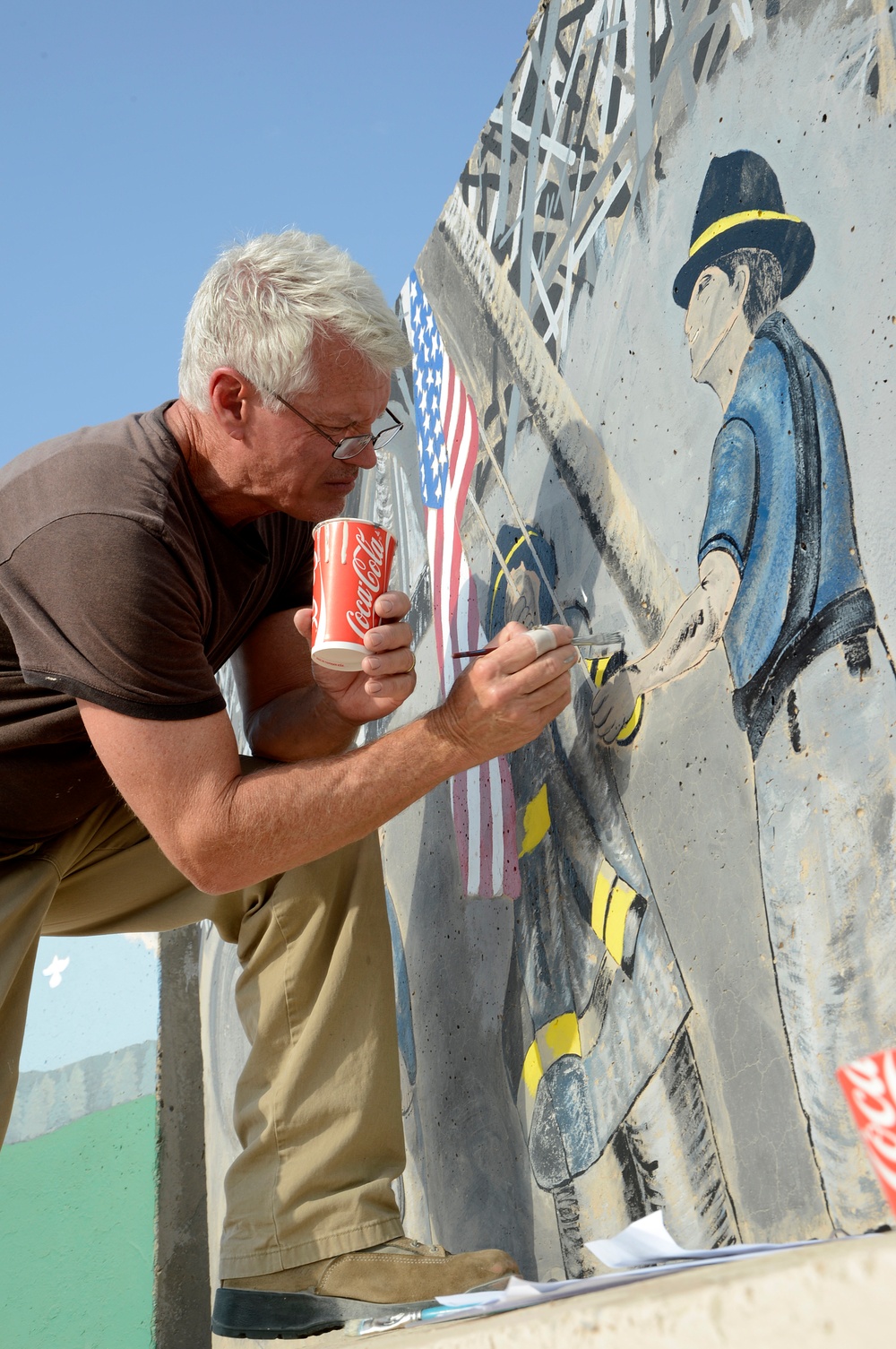 First sergeants restore memorial