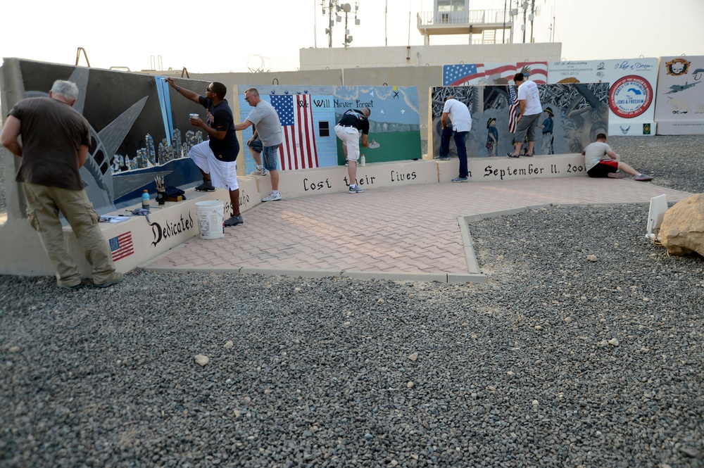 First sergeants restore memorial