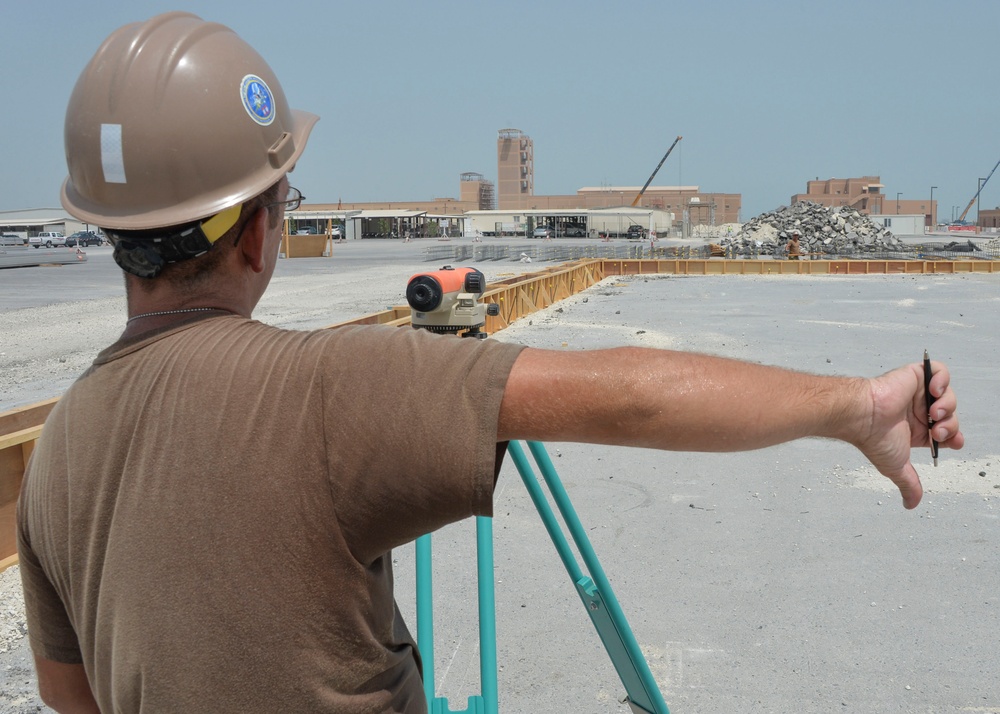 Commander, Task Group 56.2 construction project