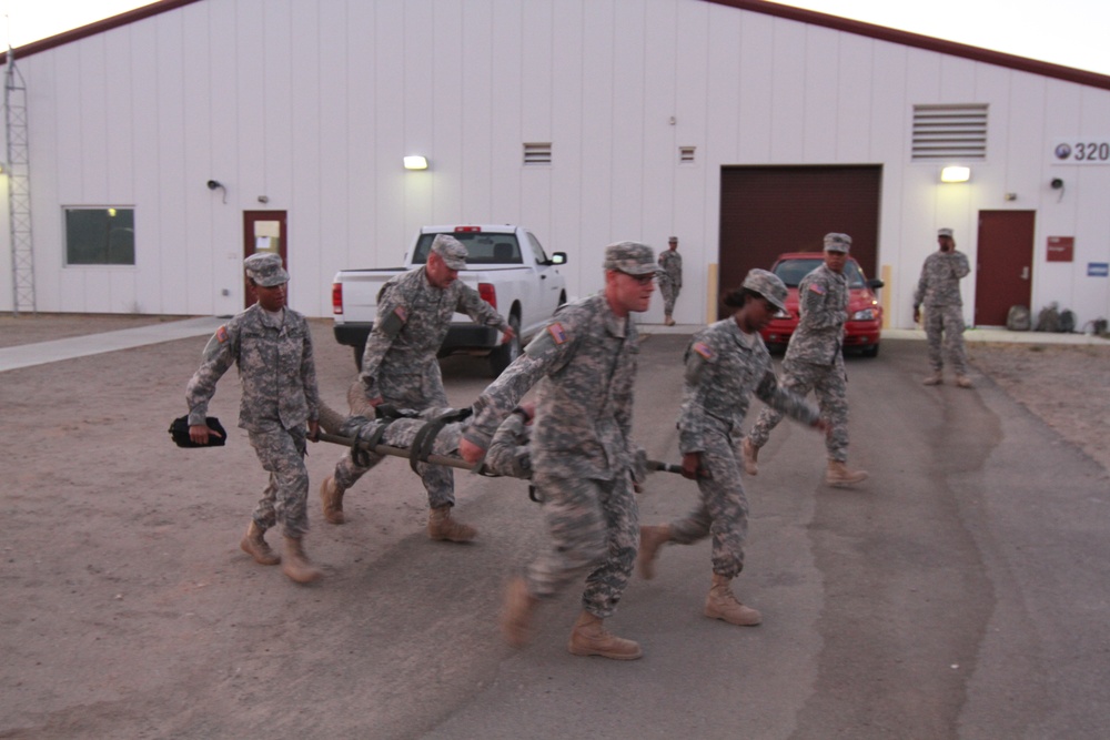 Soldiers face realistic life saving training scenarios during TW13