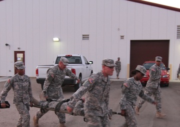 Soldiers face realistic life saving training scenarios during TW13