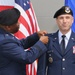 Air Force Lt. Col. Promotable Michael Gimbrone is promoted to the rank of Colonel by Air Force Brig. Gen. Allen J. Jamerson