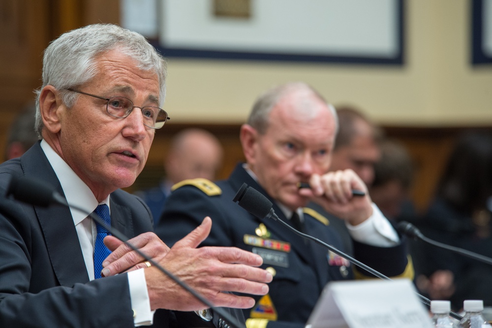 Kerry, Hagel, Dempsey testify before House
