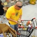 Community relations project at food bank