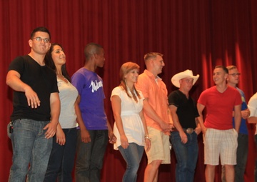 Combat Center service members show off talents