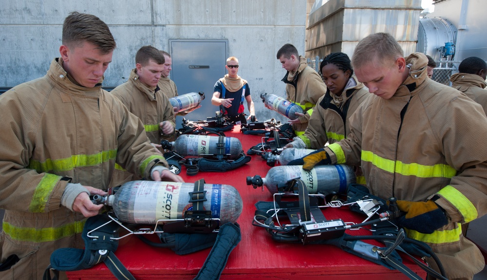 Center for Naval Engineering Firefighting School at Naval Base San Diego